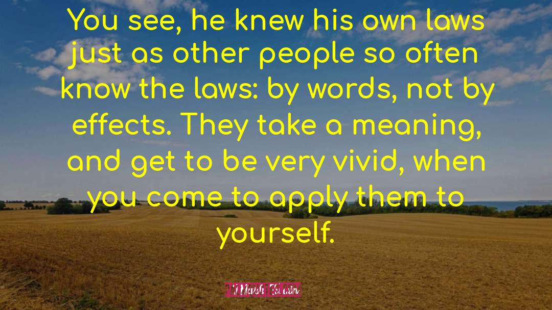 Rasner Law quotes by Mark Twain