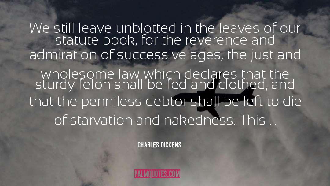 Rasner Law quotes by Charles Dickens