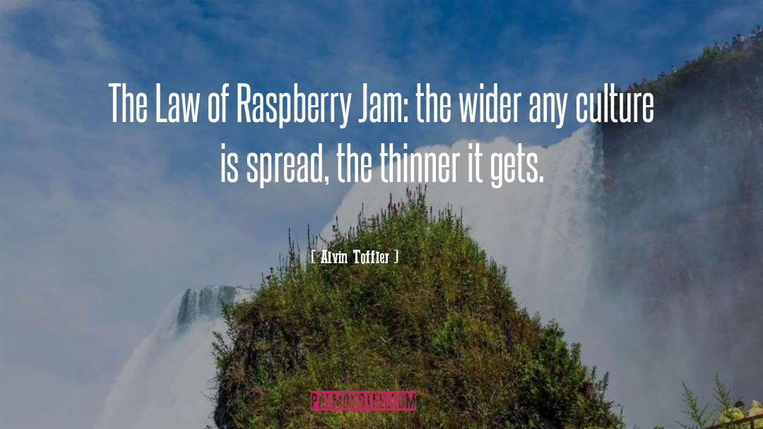 Raspberries quotes by Alvin Toffler