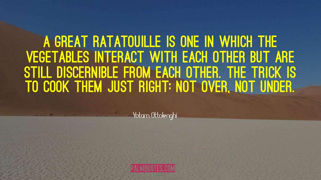 Ratatouille quotes by Yotam Ottolenghi