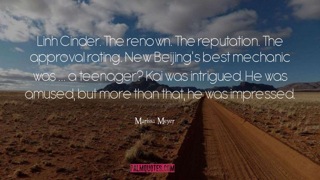 Rating quotes by Marissa Meyer
