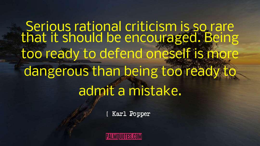 Rational Criticism quotes by Karl Popper