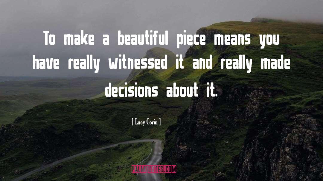Rational Decisions quotes by Lucy Corin