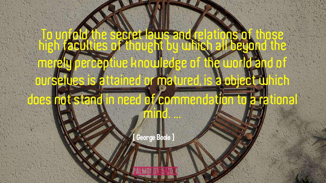 Rational Mind quotes by George Boole
