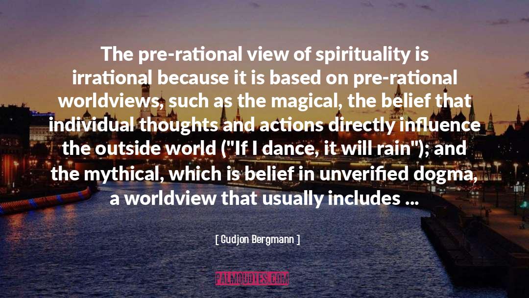 Rational Spirituality quotes by Gudjon Bergmann