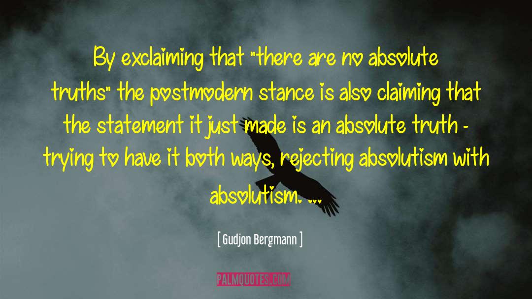 Rational Spirituality quotes by Gudjon Bergmann