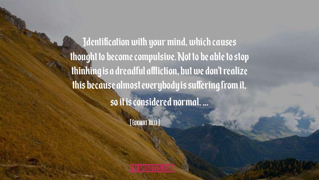 Rational Thought quotes by Eckhart Tolle