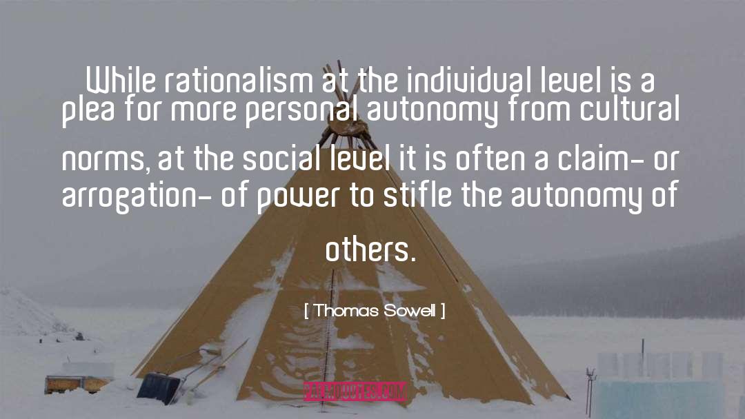 Rationalism quotes by Thomas Sowell