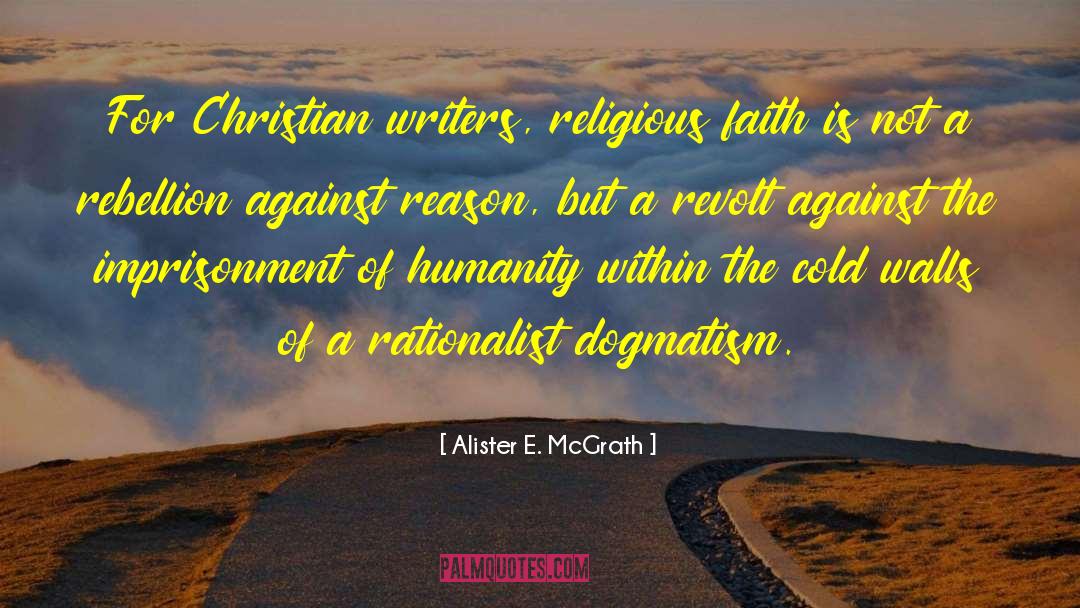 Rationalist quotes by Alister E. McGrath