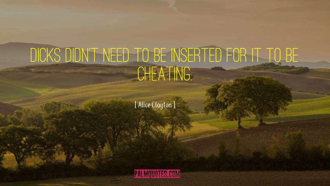 Rationalizations For Cheating quotes by Alice Clayton