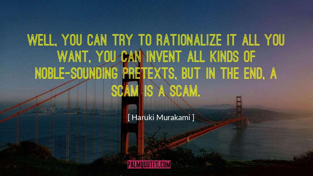 Rationalize quotes by Haruki Murakami