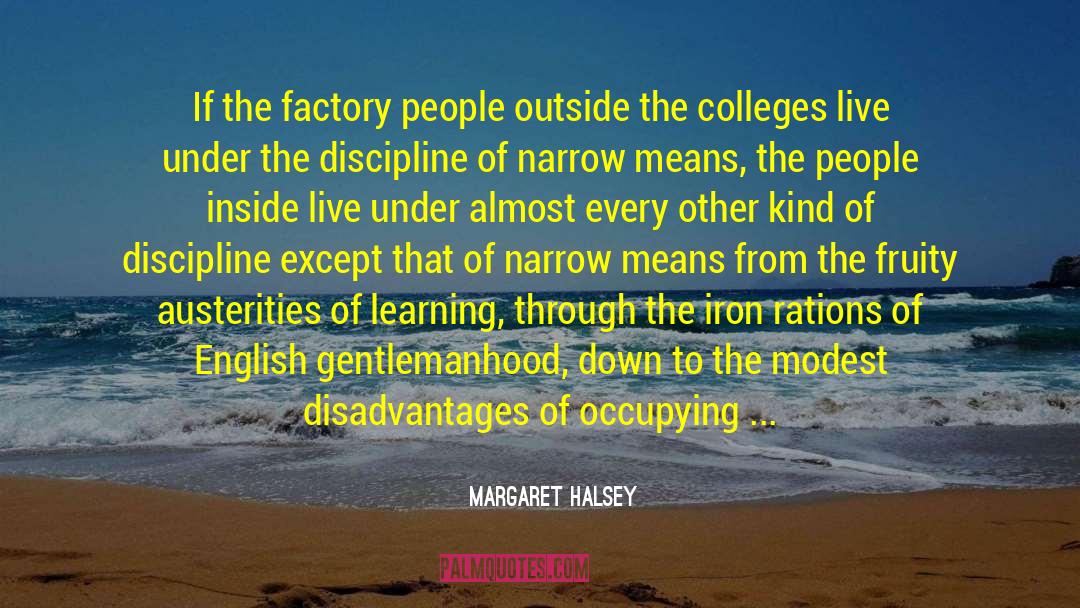 Rations quotes by Margaret Halsey