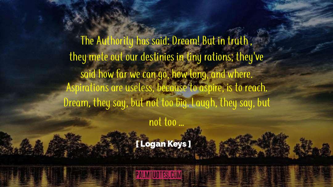 Rations quotes by Logan Keys