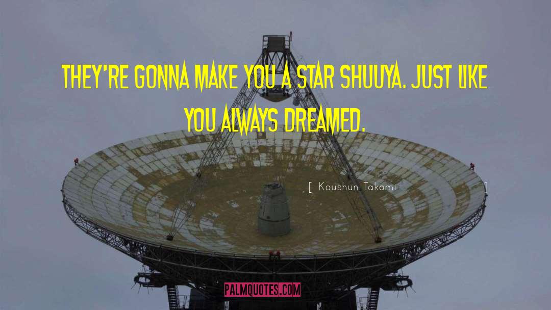 Ratners Star quotes by Koushun Takami
