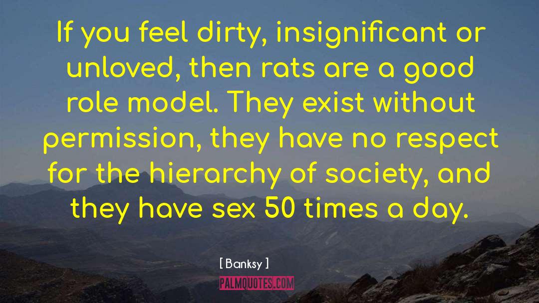 Rats quotes by Banksy