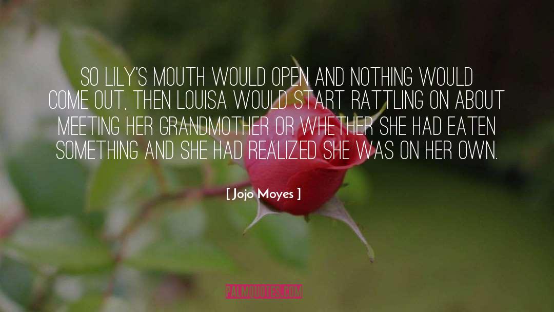 Rattling quotes by Jojo Moyes