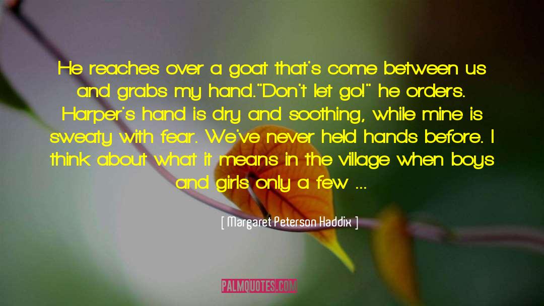Rauschenbergs Goat quotes by Margaret Peterson Haddix