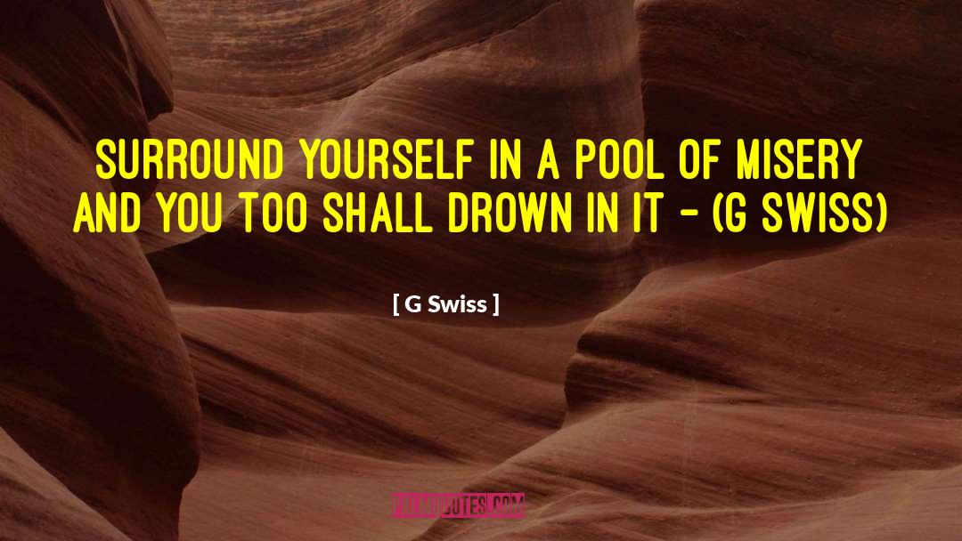 Rauschers Pool quotes by G Swiss