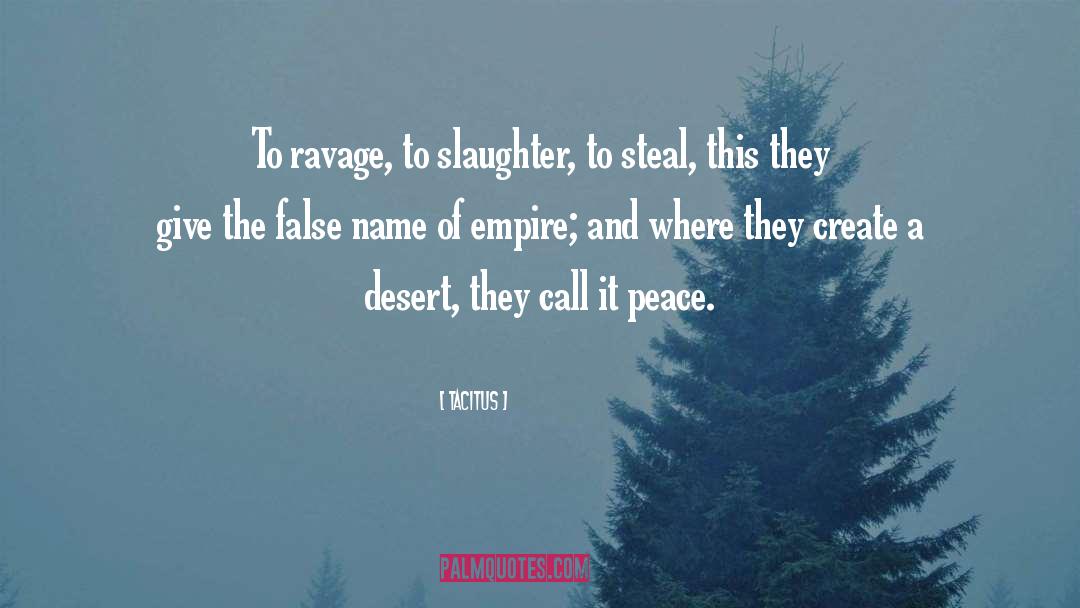 Ravage quotes by Tacitus