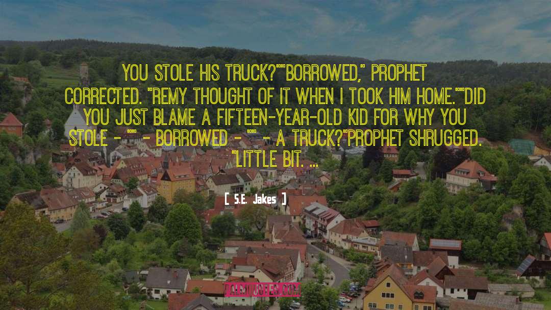 Ravenna Bit Him quotes by S.E. Jakes