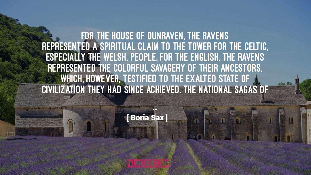 Ravens quotes by Boria Sax