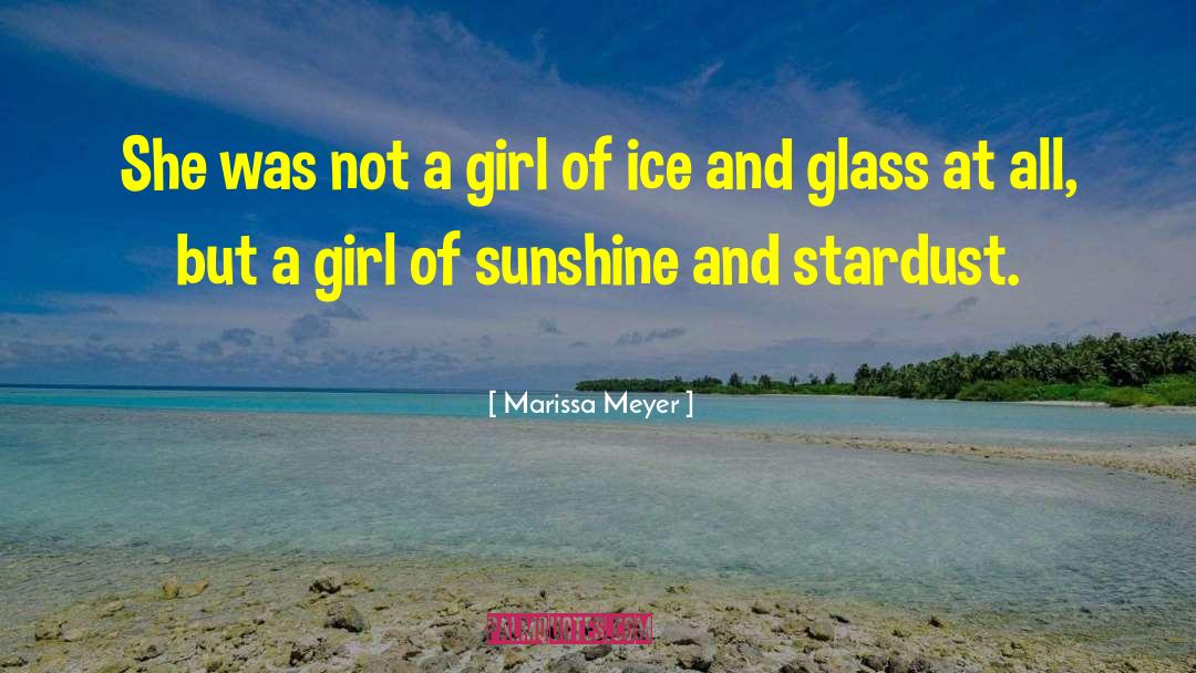 Ray Of Sunshine quotes by Marissa Meyer