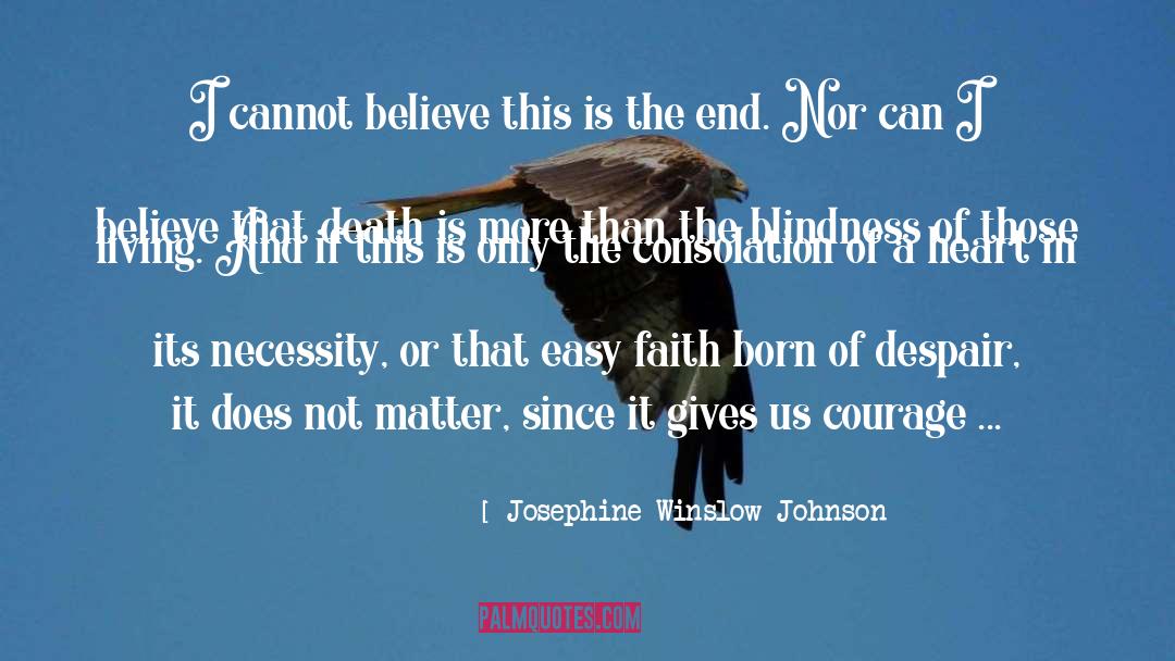 Raybourne Johnson quotes by Josephine Winslow Johnson