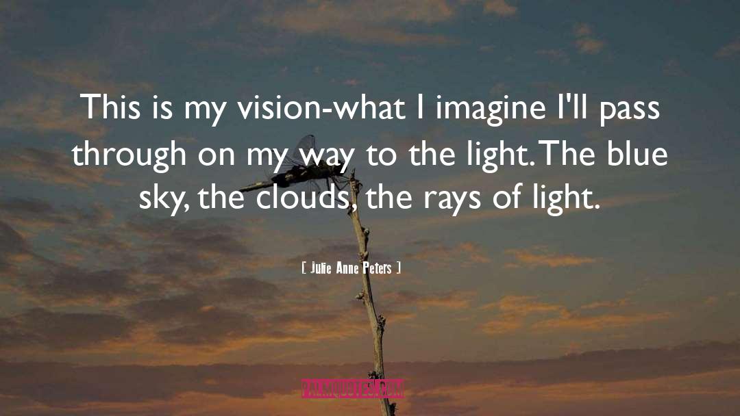 Rays Of Light quotes by Julie Anne Peters