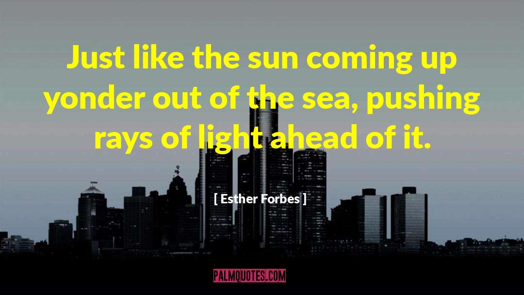 Rays Of Light quotes by Esther Forbes