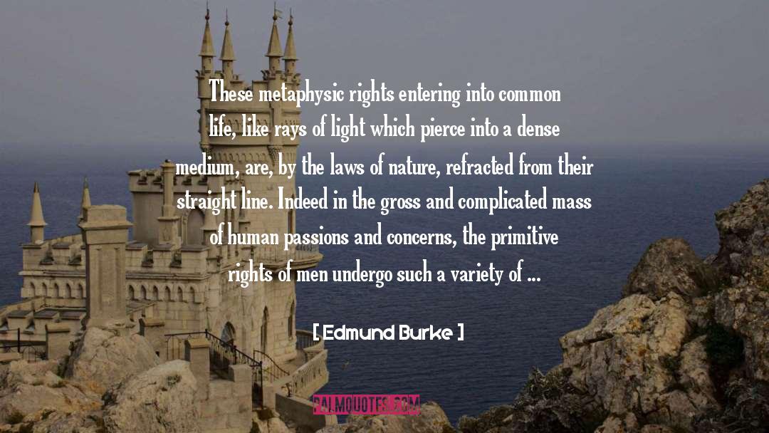 Rays Of Light quotes by Edmund Burke