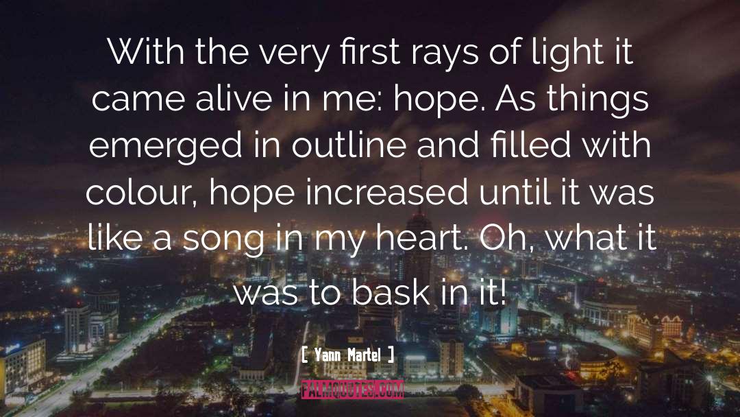 Rays Of Light quotes by Yann Martel