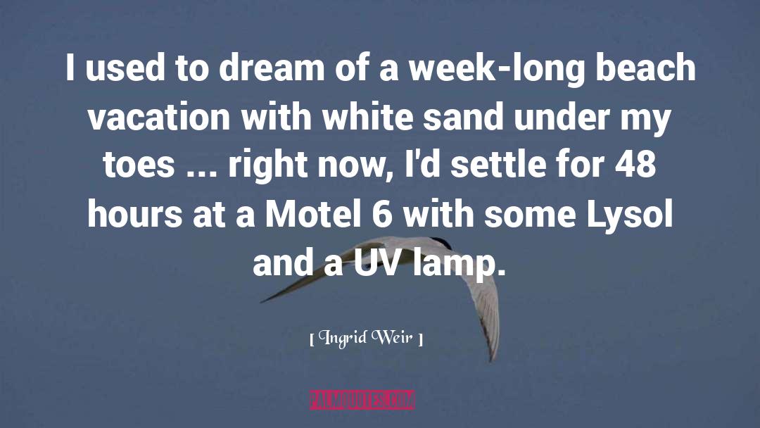 Razele Uv quotes by Ingrid Weir