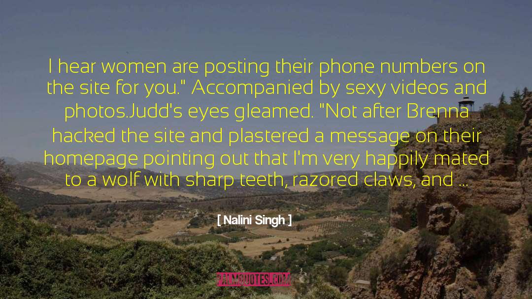 Razored Shag quotes by Nalini Singh