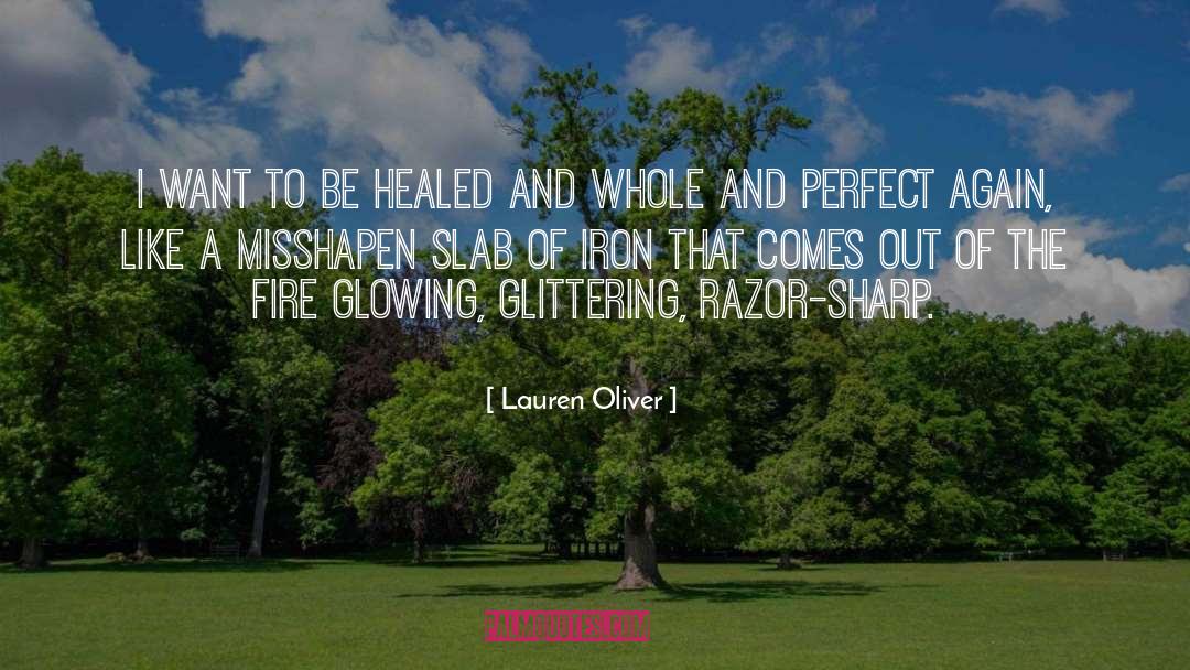 Razors quotes by Lauren Oliver