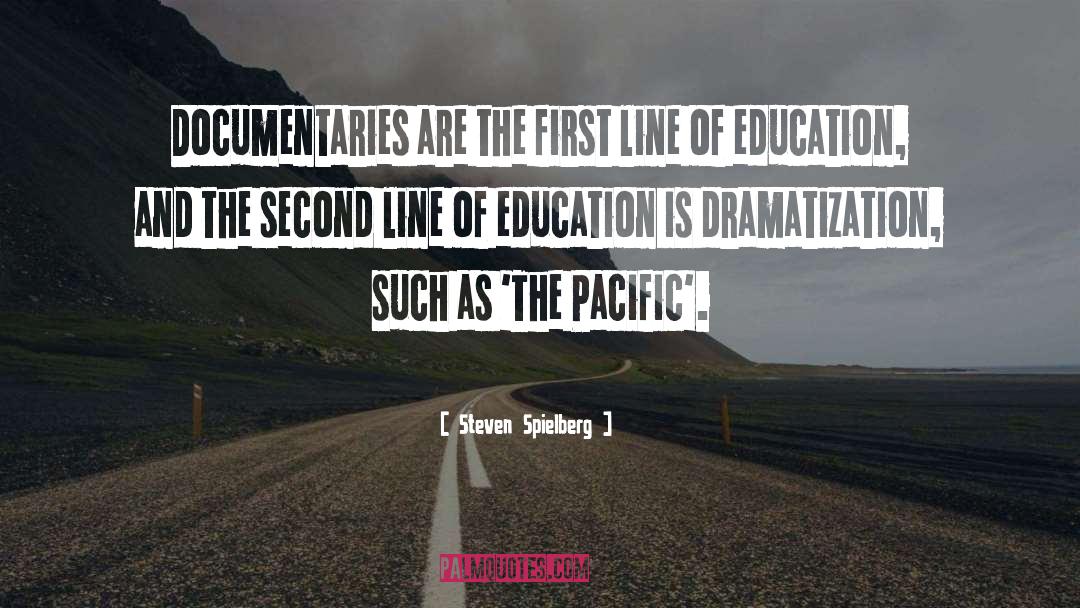 Re Education quotes by Steven Spielberg