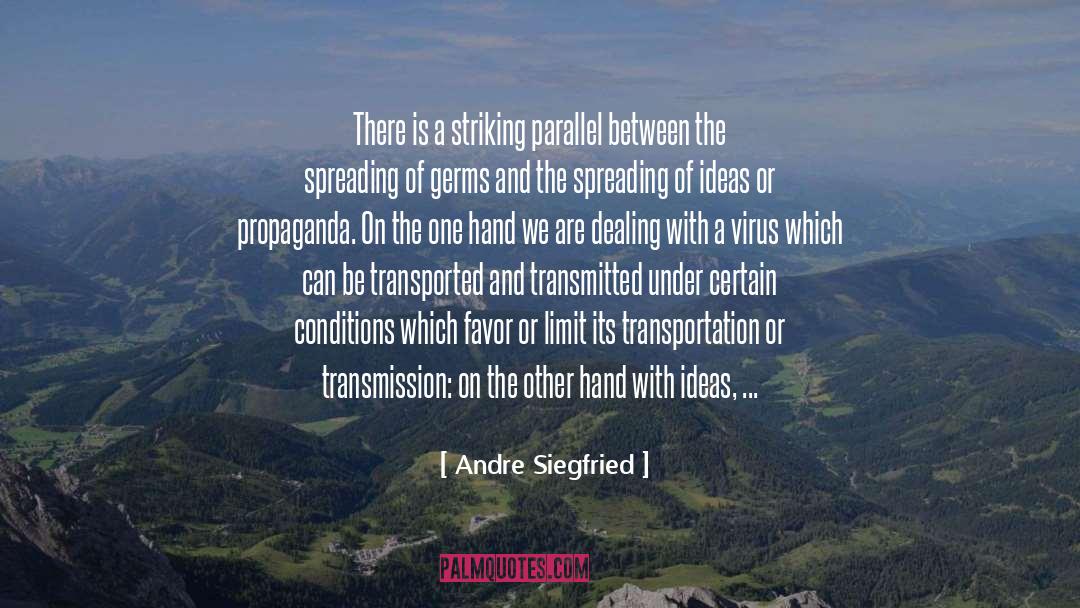 Re Emerge quotes by Andre Siegfried