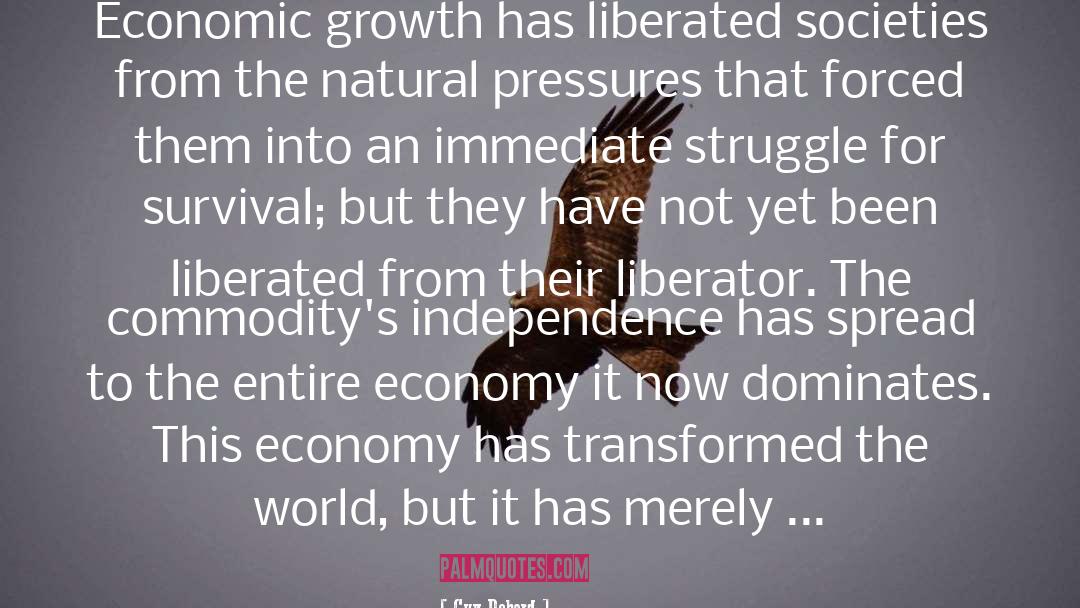 Re Growth quotes by Guy Debord