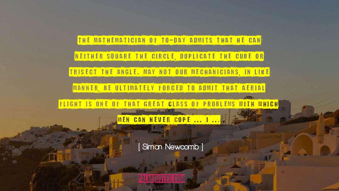 Re Invention quotes by Simon Newcomb