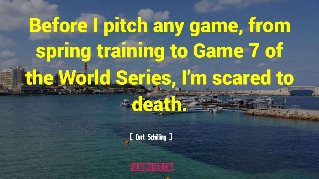 Reacher Series quotes by Curt Schilling