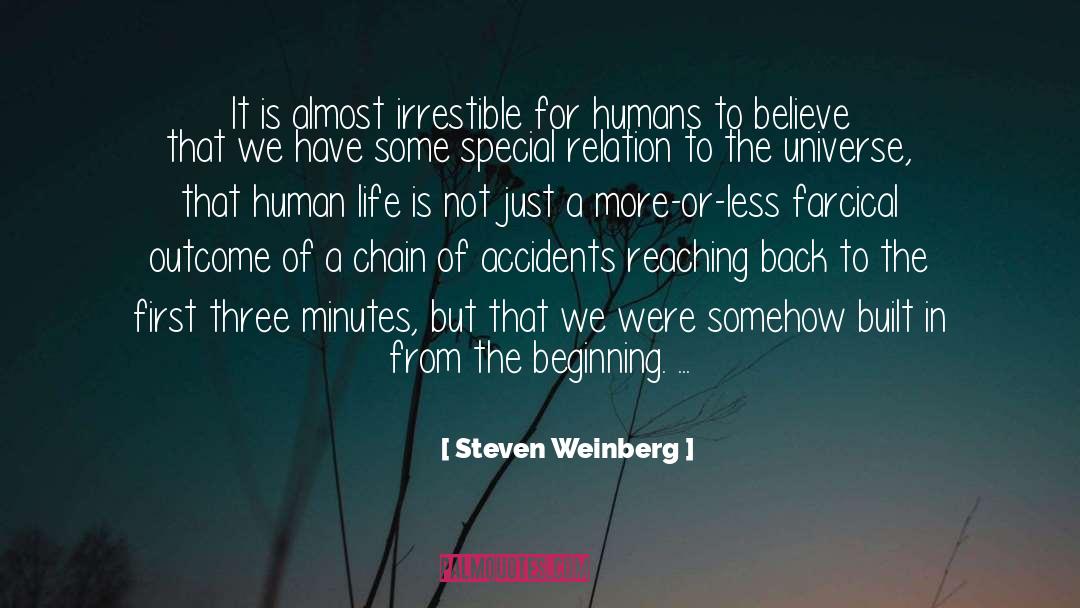 Reaching Back quotes by Steven Weinberg