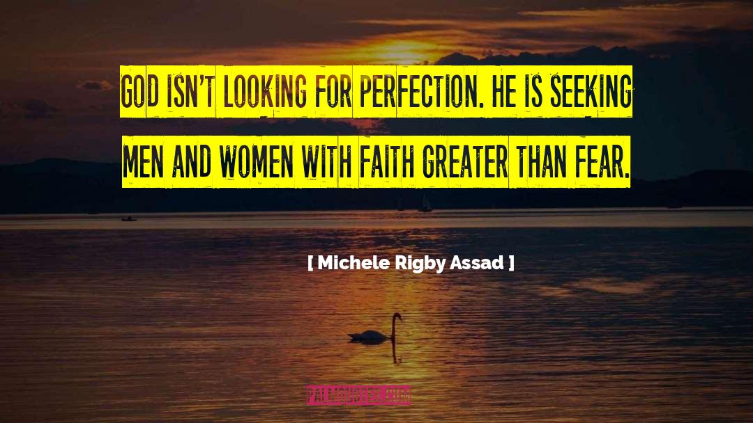 Reaching For Perfection quotes by Michele Rigby Assad