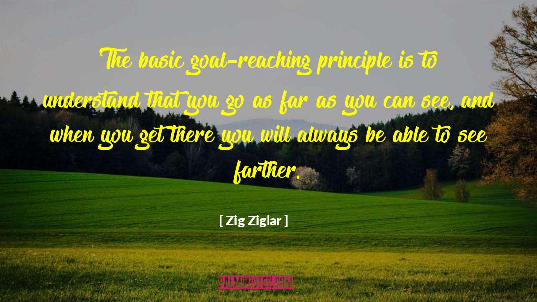 Reaching Goals quotes by Zig Ziglar