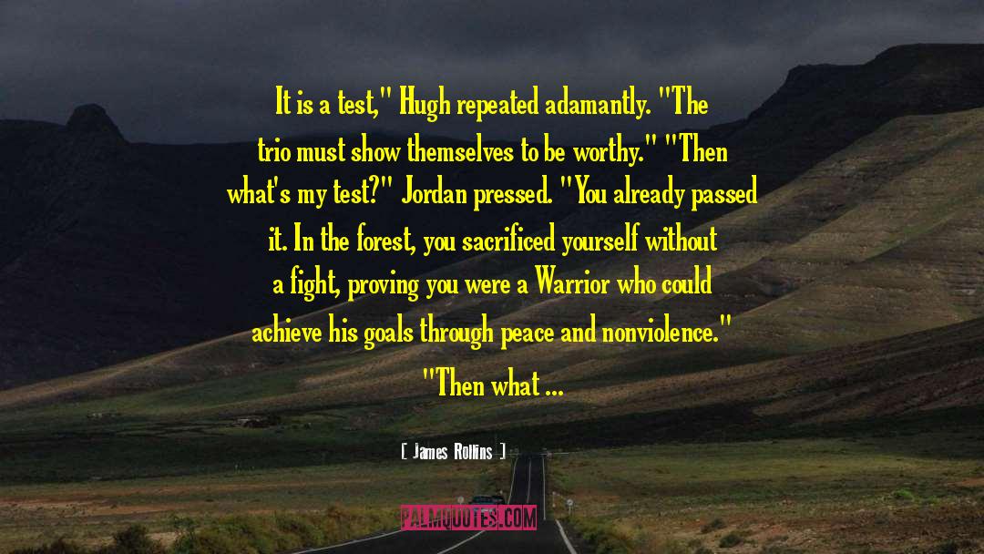 Reaching Your Goals quotes by James Rollins