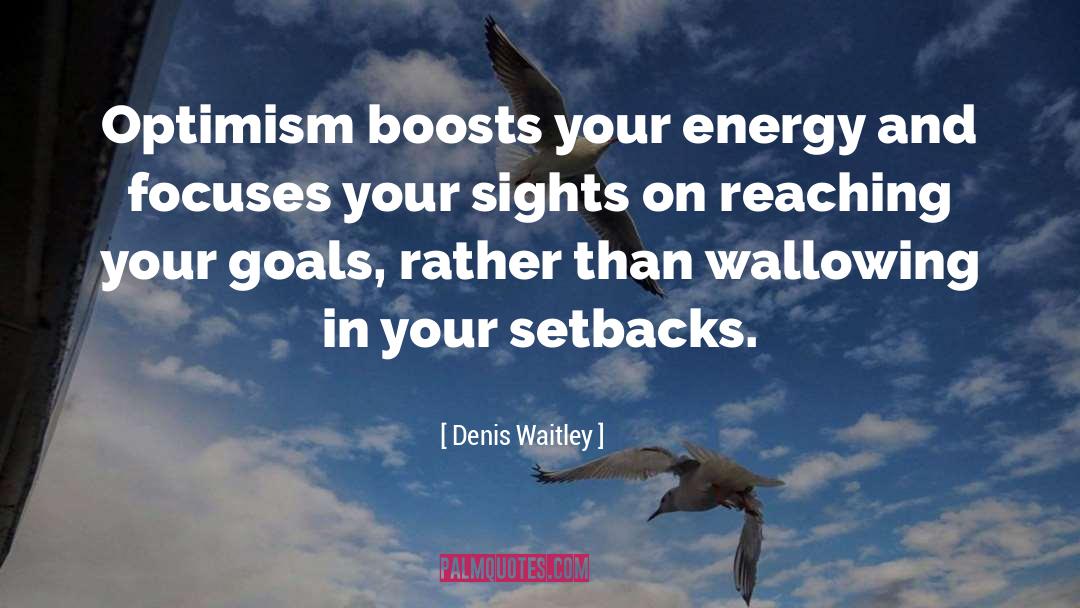 Reaching Your Goals quotes by Denis Waitley