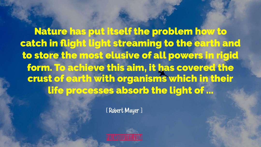 Reactants In Photosynthesis quotes by Robert Mayer