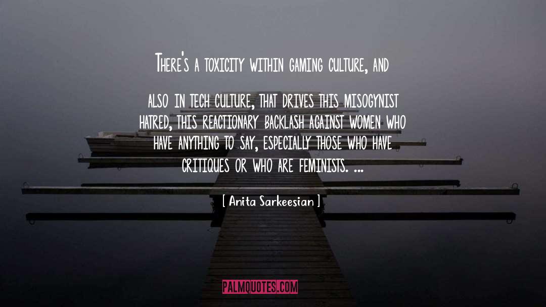 Reactionary quotes by Anita Sarkeesian
