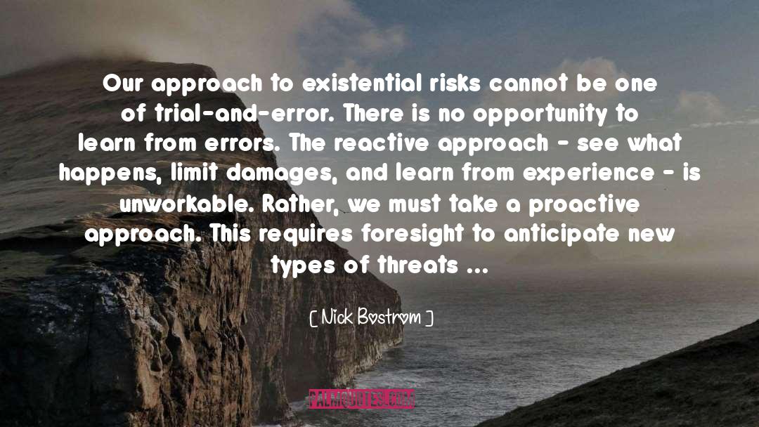 Reactive To Proactive Mindset quotes by Nick Bostrom