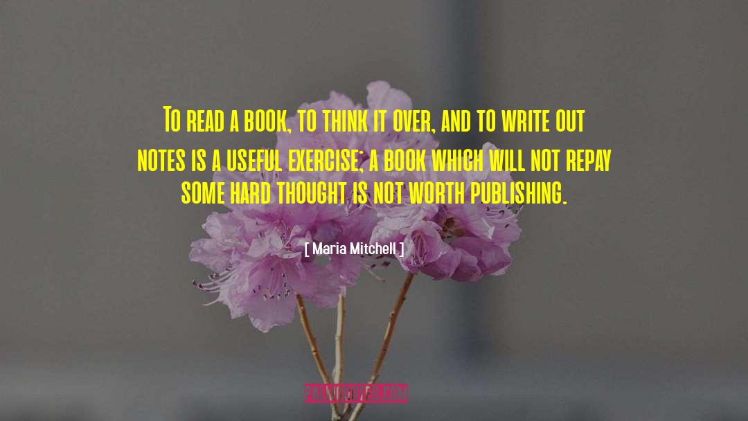 Read A Book quotes by Maria Mitchell
