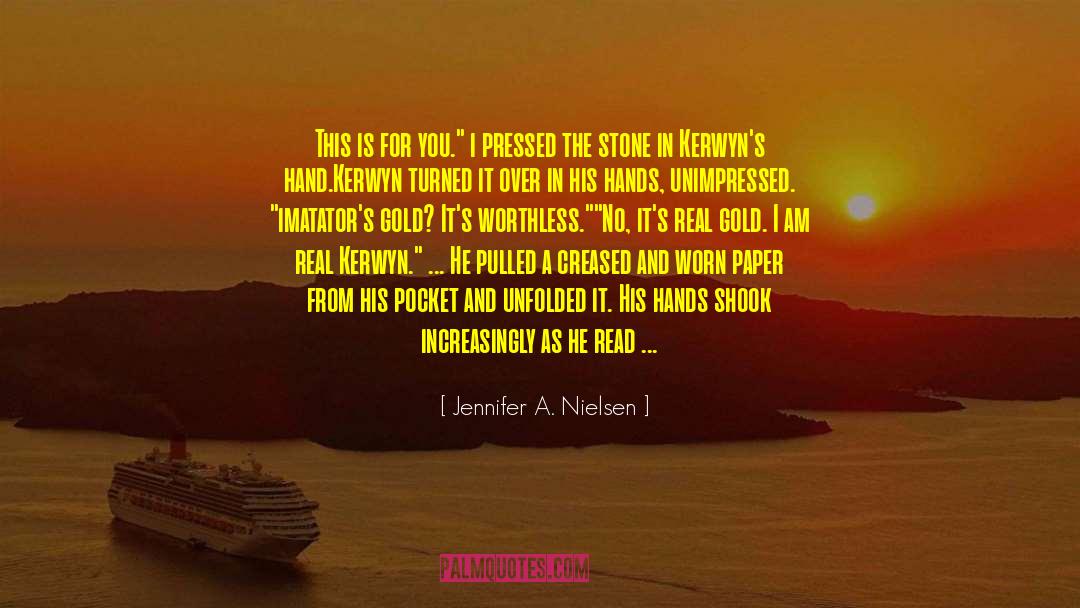 Read Aloud quotes by Jennifer A. Nielsen