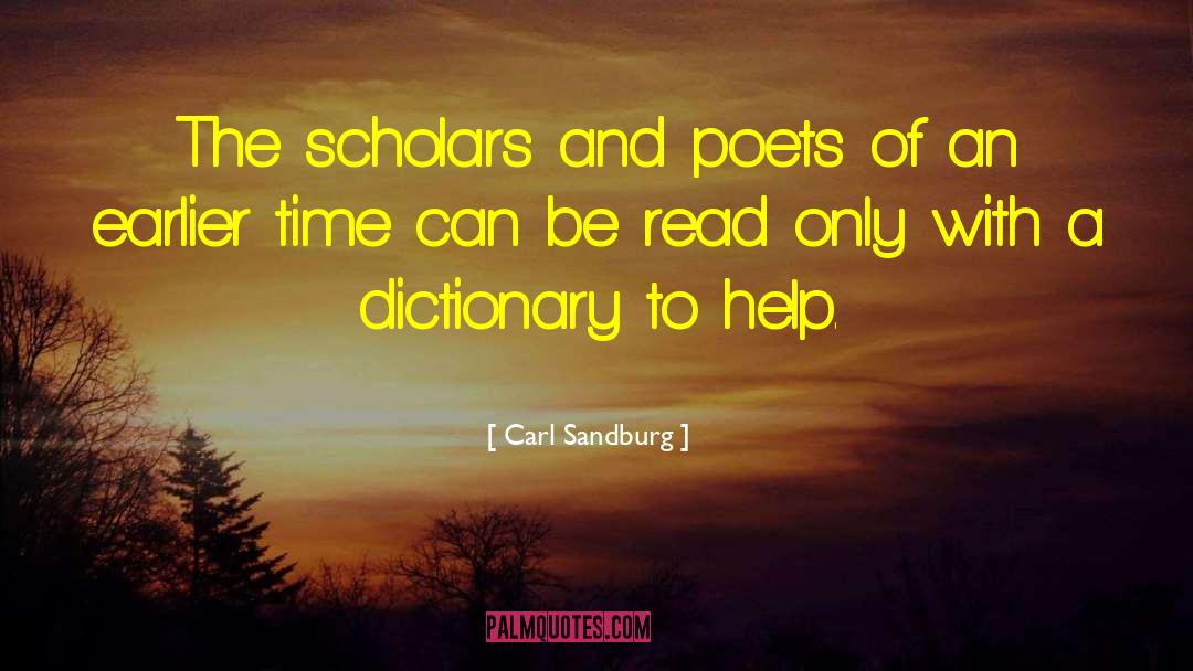 Read And Learn quotes by Carl Sandburg